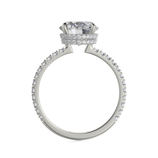 Michael M Crown Engagement Ring R745-2
