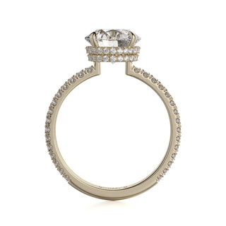 Michael M Crown Engagement Ring R747-2