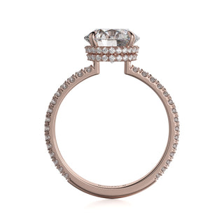 Michael M Crown Engagement Ring R747-2