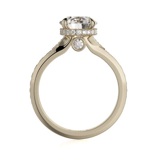 Michael M Crown Engagement Ring R748-2