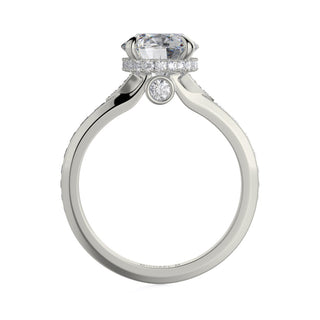 Michael M Crown Engagement Ring R748-2