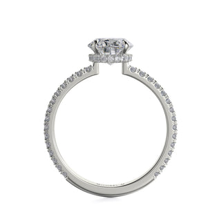 Michael M Crown Engagement Ring R746-2