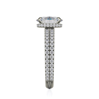 Michael M Crown Engagement Ring R746-2