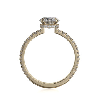 Michael M Crown Engagement Ring R746-2