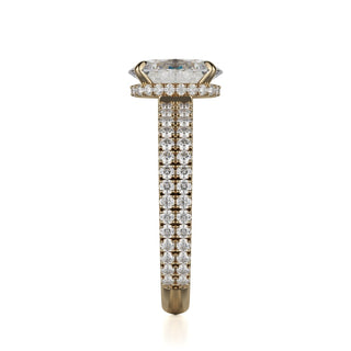 Michael M Crown Engagement Ring R746-2