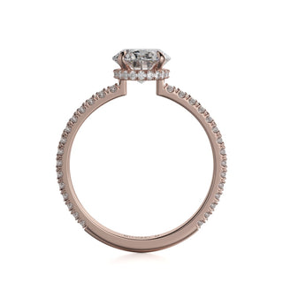 Michael M Crown Engagement Ring R746-2
