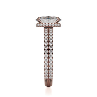 Michael M Crown Engagement Ring R746-2
