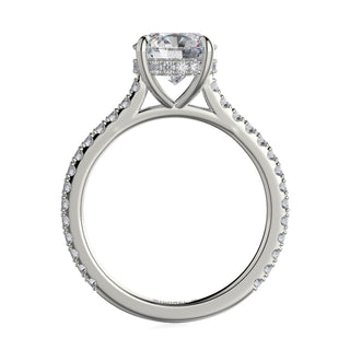 Michael M Crown Engagement Ring  R749-1.5