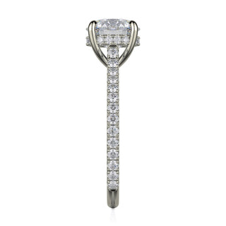 Michael M Crown Engagement Ring  R749-1.5