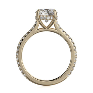 Michael M Crown Engagement Ring R749-1.5