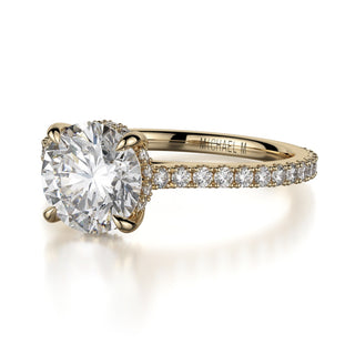 Michael M Crown Engagement Ring R749-1.5
