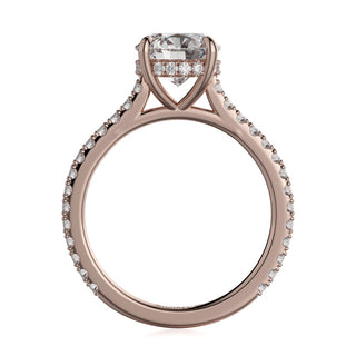 Michael M Crown Engagement Ring R749-1.5