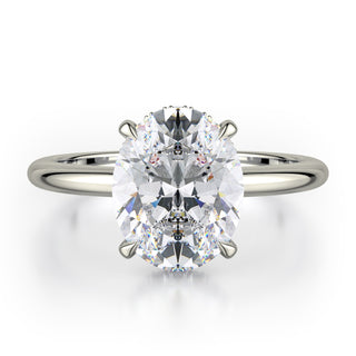 Michael M Crown Engagement Ring R750-3