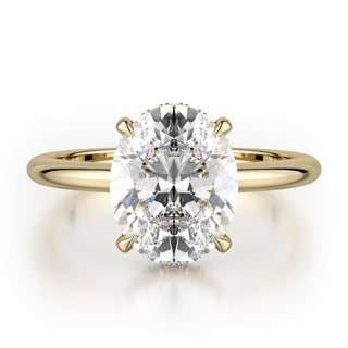 Michael M Crown Engagement Ring R750-3