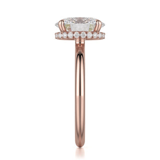 Michael M Crown Engagement Ring R750-3