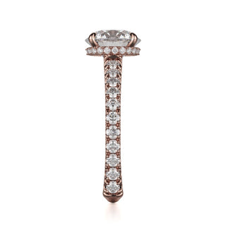 Michael M Crown Engagement Ring R751-2