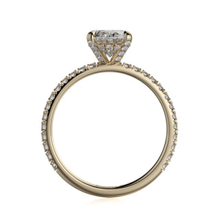 Michael M Crown Engagement Ring R753-2