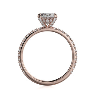 Michael M Crown Engagement Ring R753-2