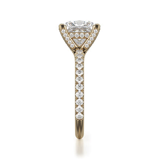 Michael M Crown Engagement Ring R781-1.5