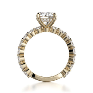 Michael M Crown Engagement Ring R782-1.5