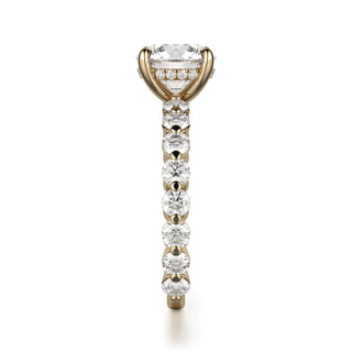 Michael M Crown Engagement Ring R782-1.5