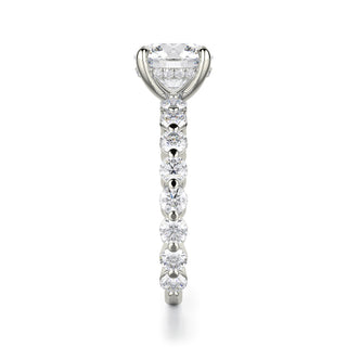 Michael M Crown Engagement Ring R782-1.5