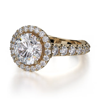 Michael M Europa Engagement Ring R440L-2
