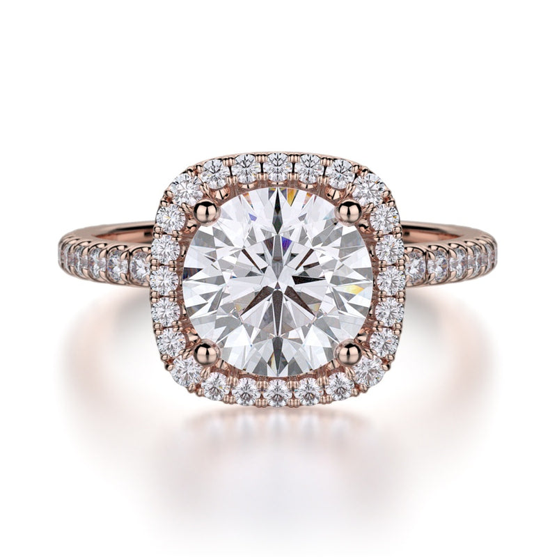 Michael M Europa Engagement Ring R536S-1.5