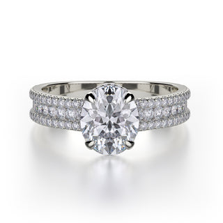 Michael M Europa Engagement Ring R717-2