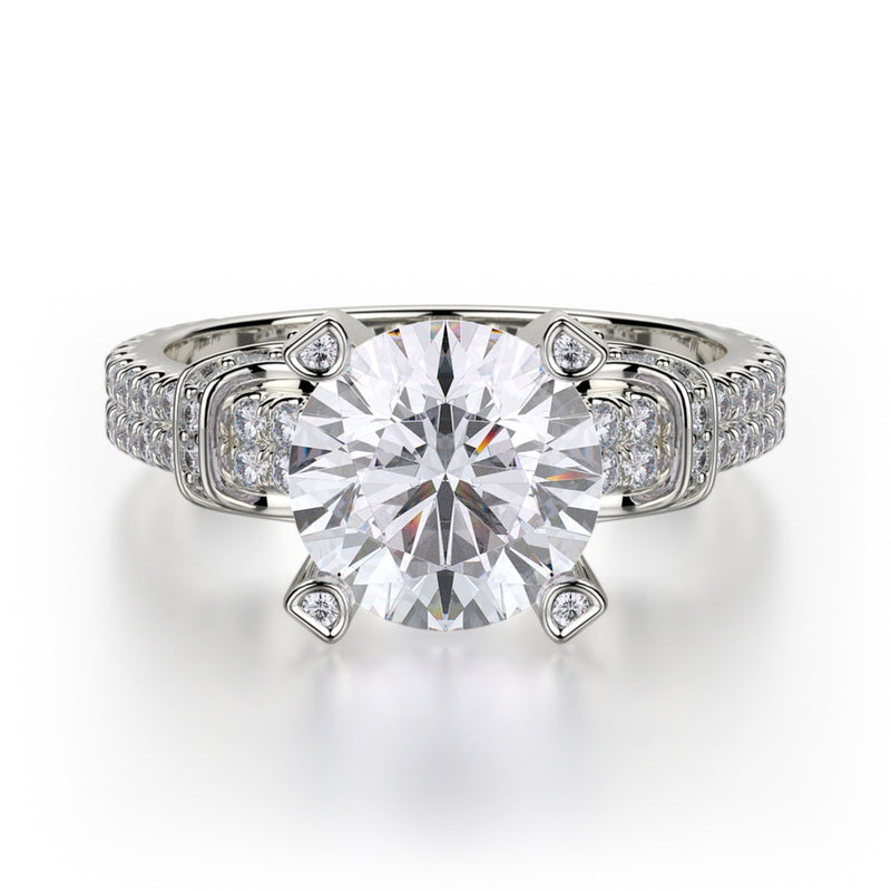Michael M Europa Engagement Ring R674-2