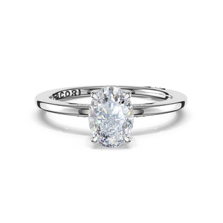 Oval Solitaire Engagement Ring