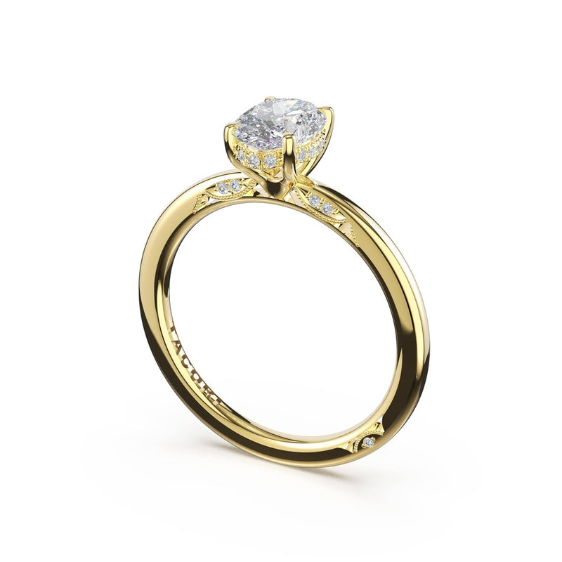 Oval Solitaire Engagement Ring
