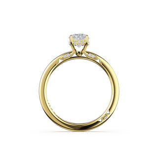 Oval Solitaire Engagement Ring