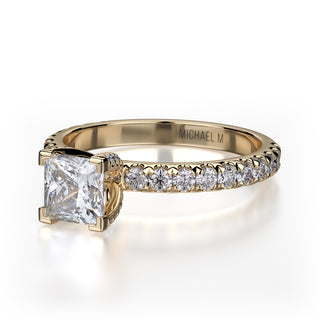 Michael M Europa Engagement Ring R493-0.75