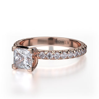 Michael M Europa Engagement Ring R493-0.75