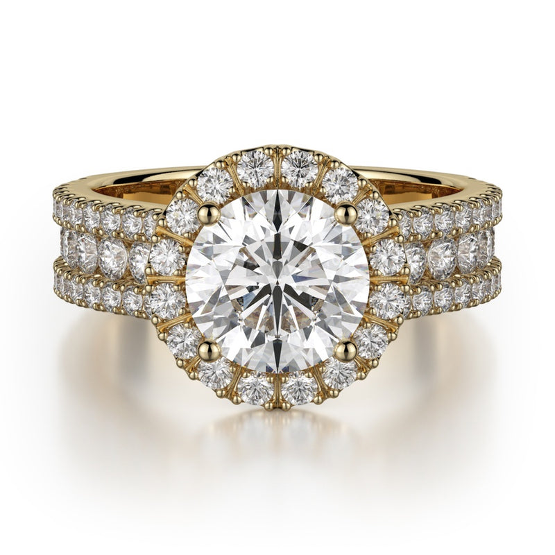 Michael M Europa Engagement Ring R551-1.5