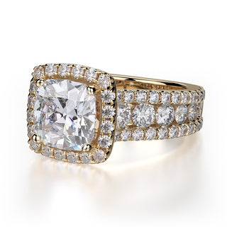 Michael M Strada Engagement Ring R663-2