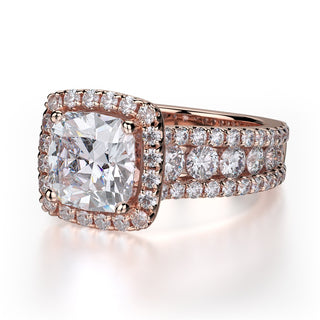 Michael M Strada Engagement Ring R663-2