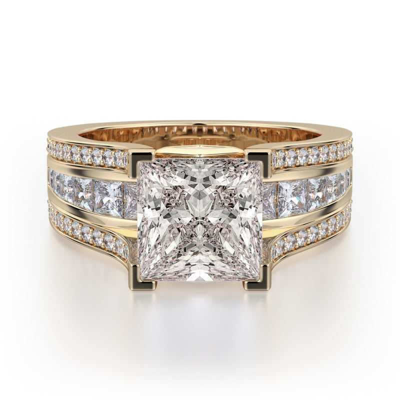 Michael M Strada Engagement Ring R465-2