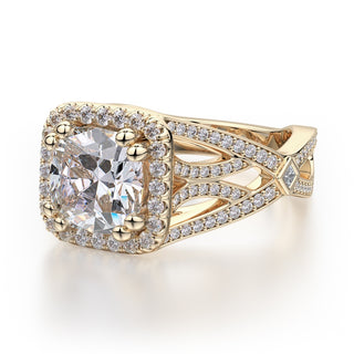 Michael M Strada Engagement Ring R657-2