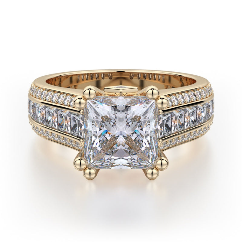 Michael M Strada Engagement Ring R401S-1.5