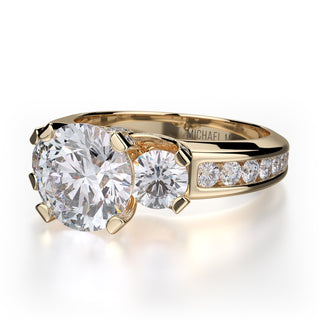 Michael M Trinity Engagement Ring R429-2
