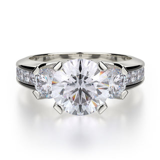 Michael M Trinity Engagement Ring R429-2