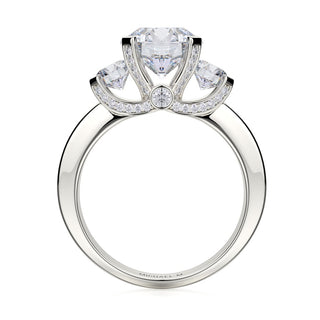 Michael M Trinity Engagement Ring R429-2