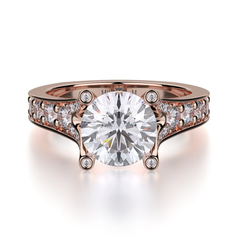 Michael M Defined Engagement Ring R507-1