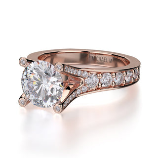 Michael M Defined Engagement Ring R507-1