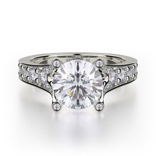 Michael M Defined Engagement Ring R507-1