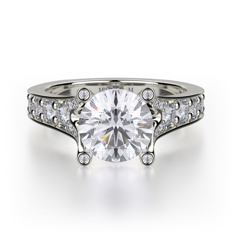 Michael M Defined Engagement Ring R507-1