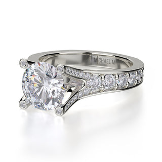 Michael M Defined Engagement Ring R507-1