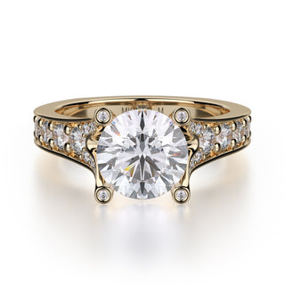 Michael M Defined Engagement Ring R507-1